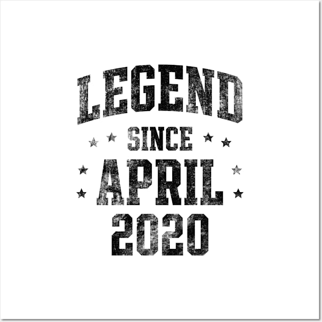 Legend since April 2020 Wall Art by Creativoo